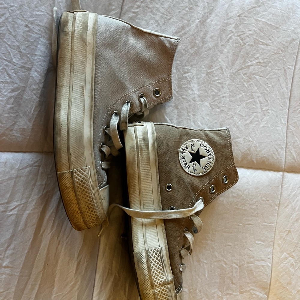 Two-Toned Converse High-Top Sneakers